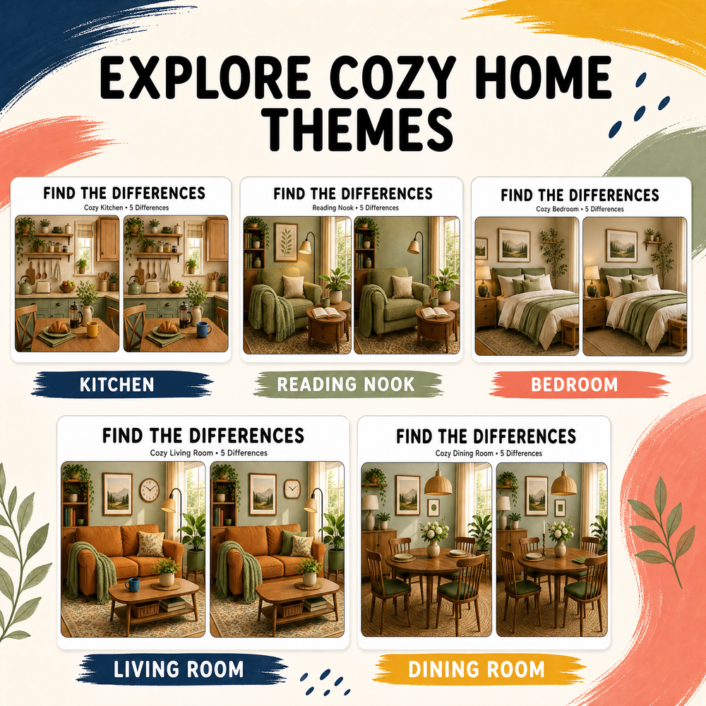 Find the Differences: Home Edition