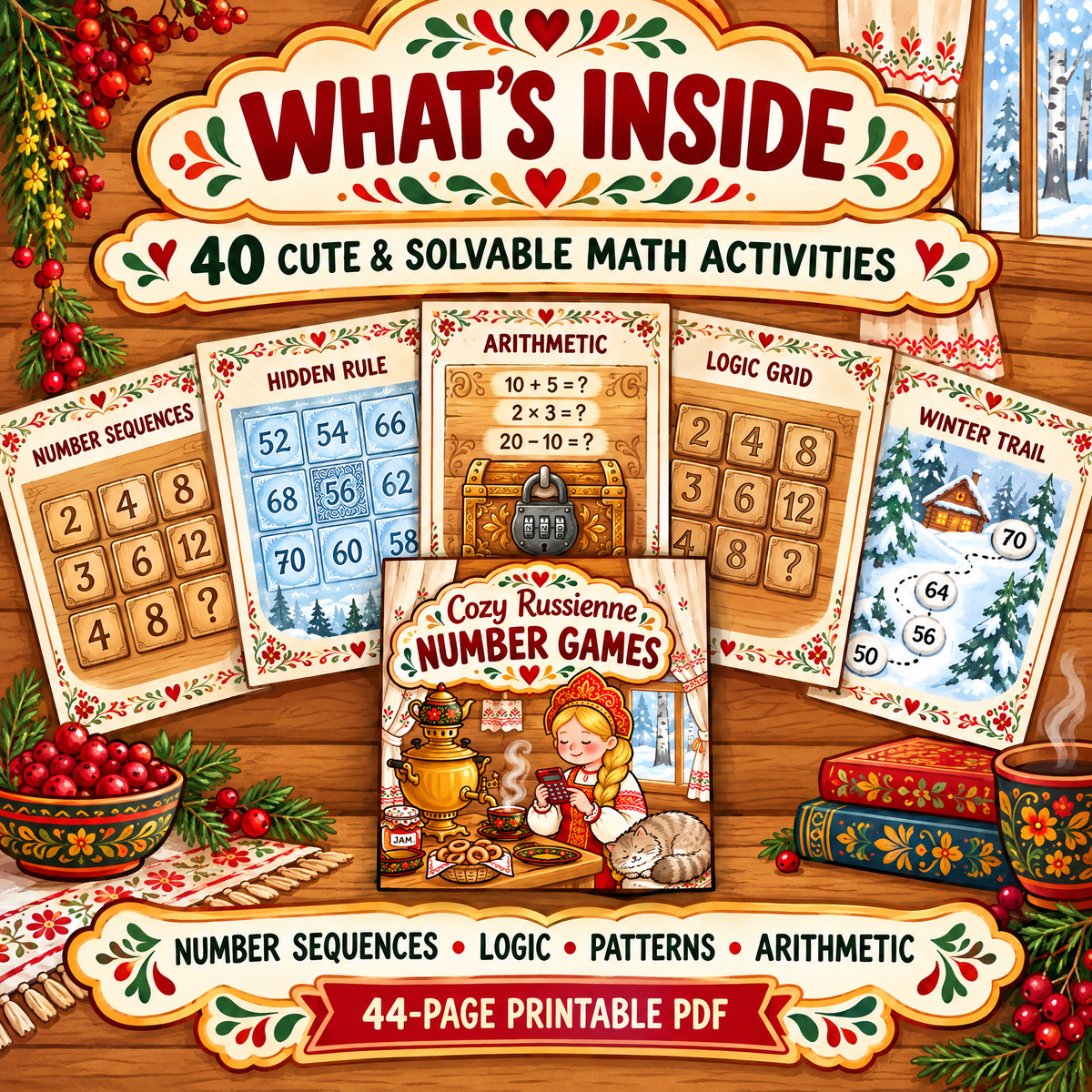 Cozy Russian Number Games