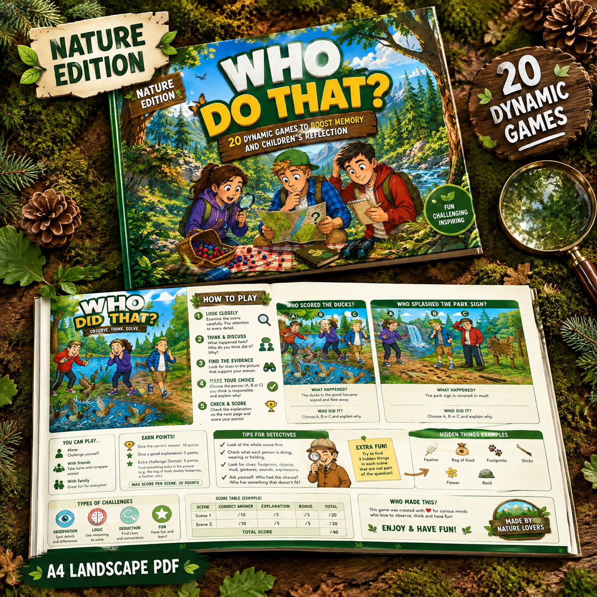 WHO DO THAT? — Nature Edition