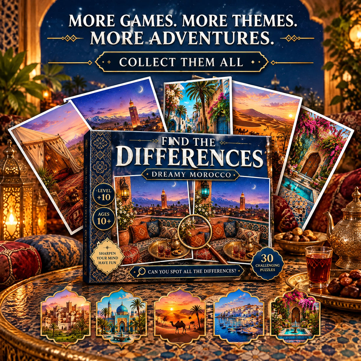 Find the Differences: Dreamy Morocco