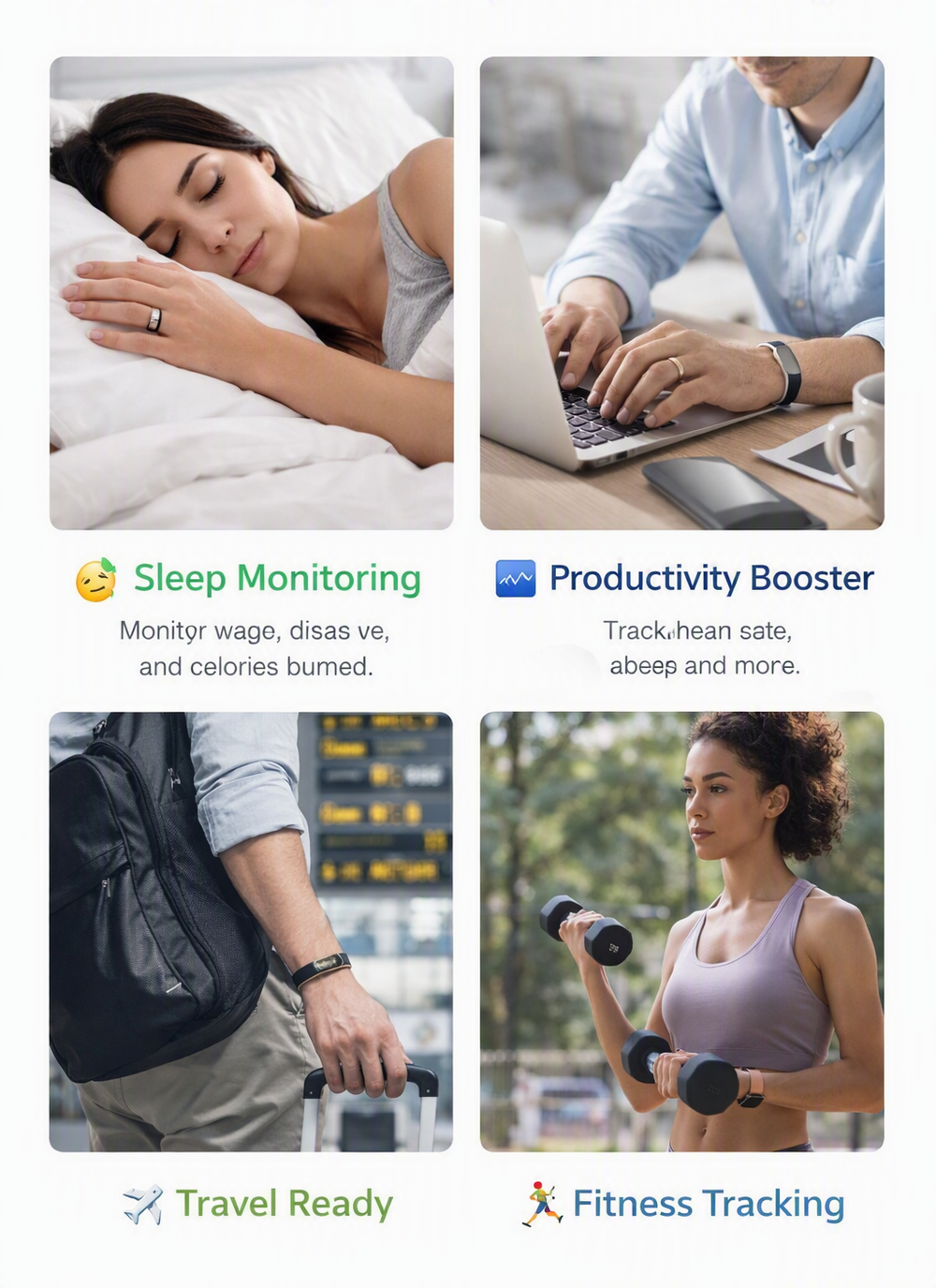 Uhoofit R10 Smart Ring