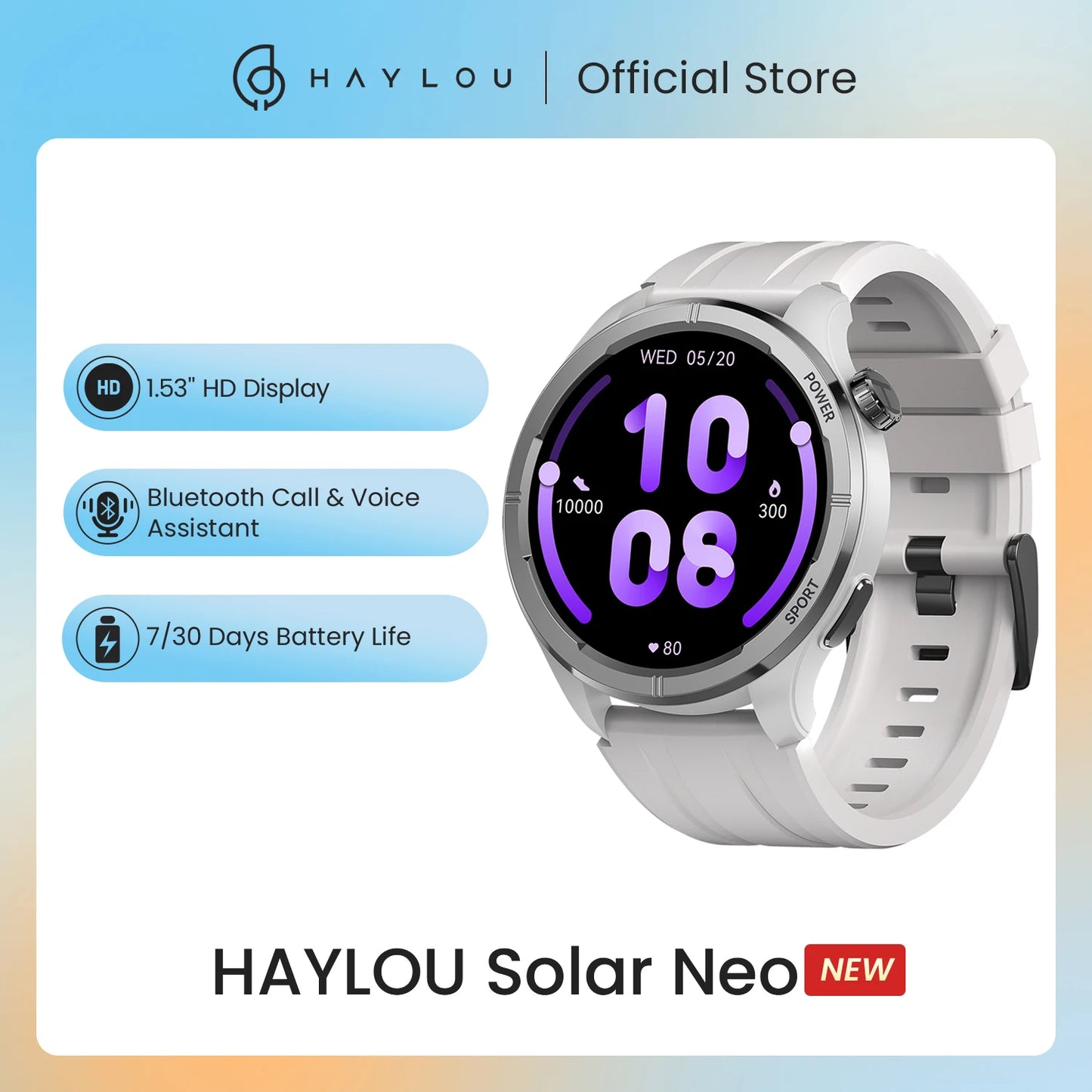 HAYLOU Solar Neo Smart Watch