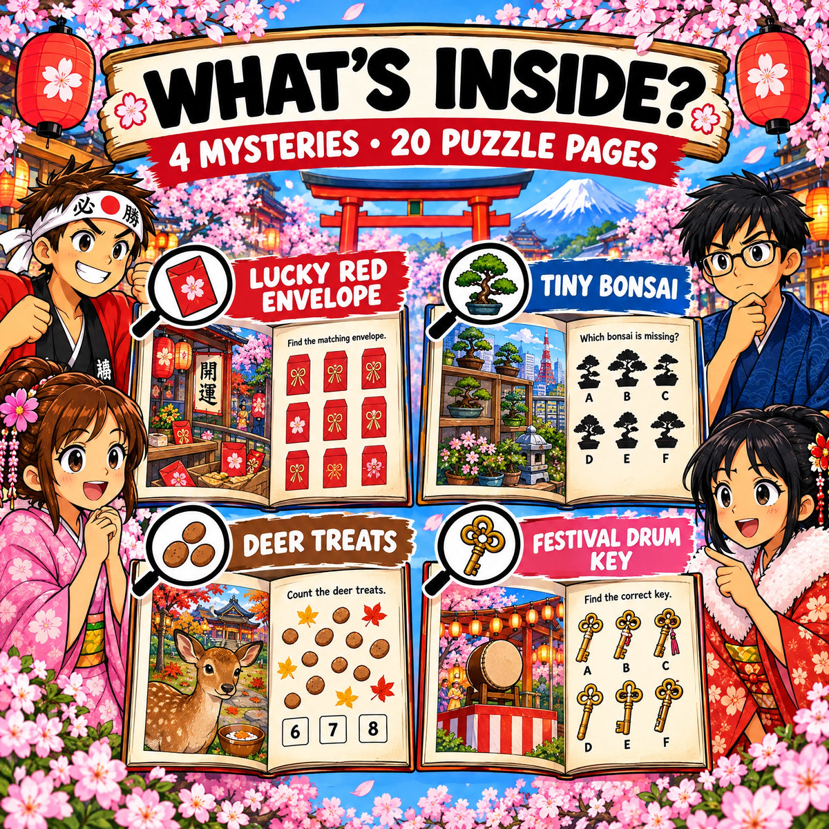 Find the Culprit - Japanese mystery adventure
