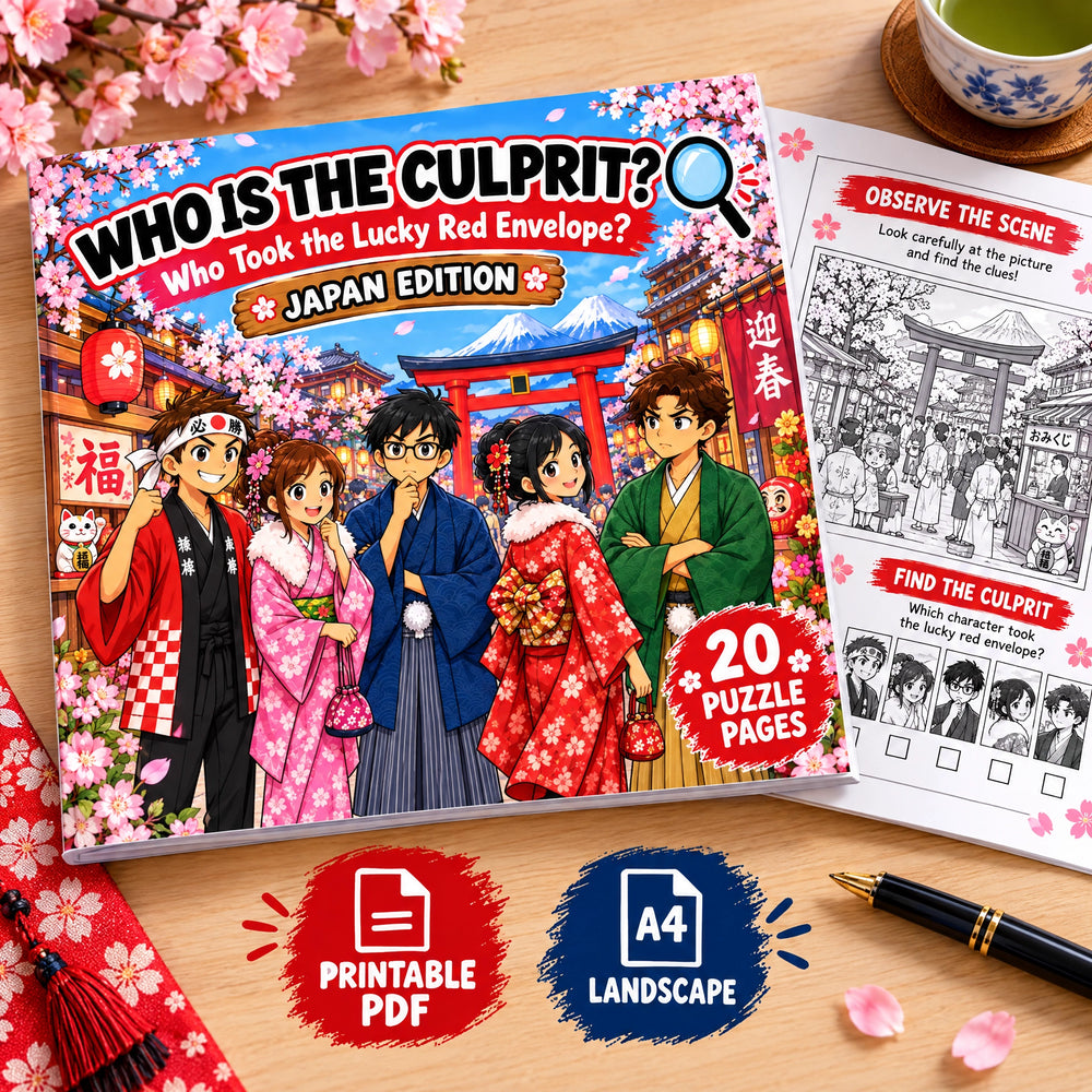 Find the Culprit - Japanese mystery adventure