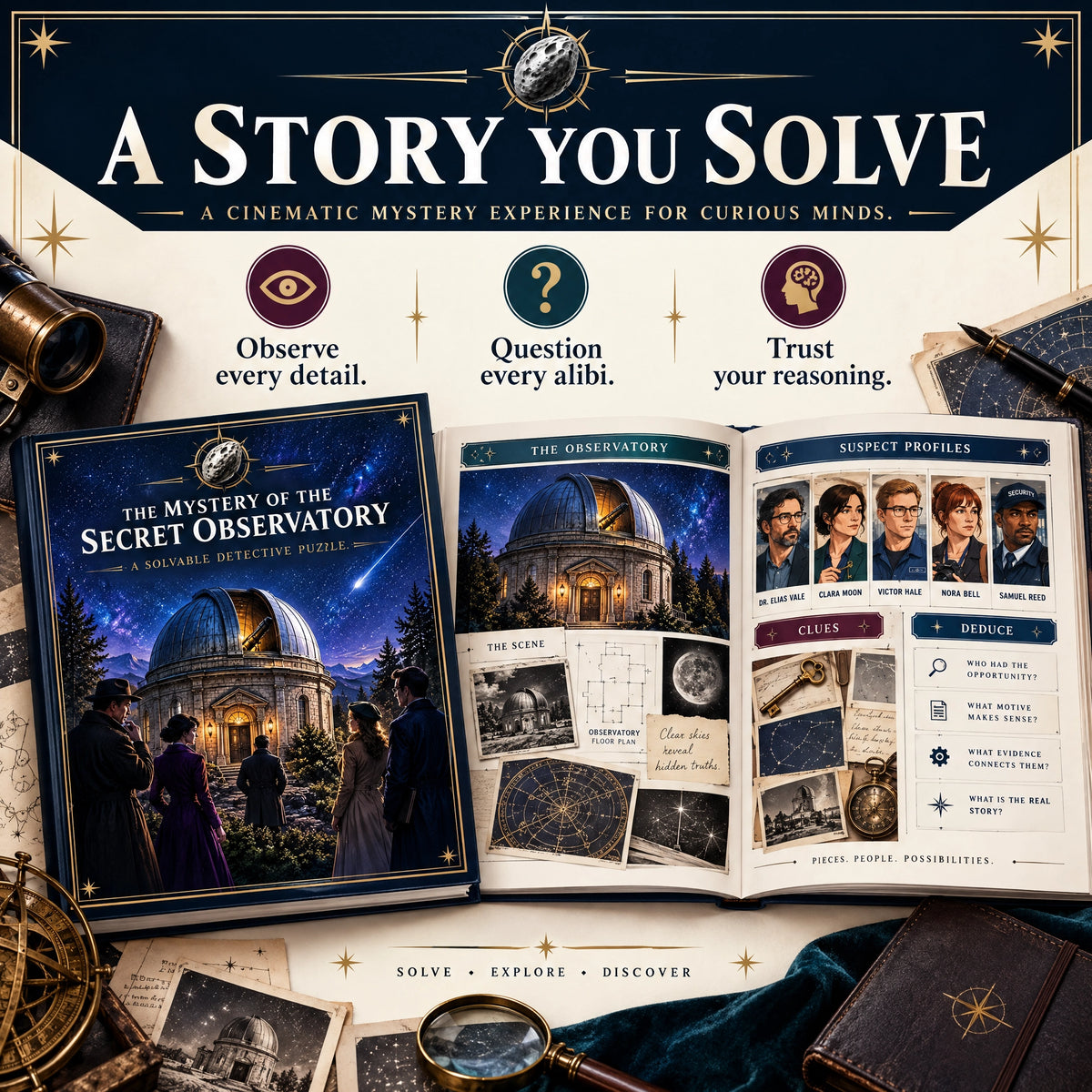 The Mystery of the Secret Observatory