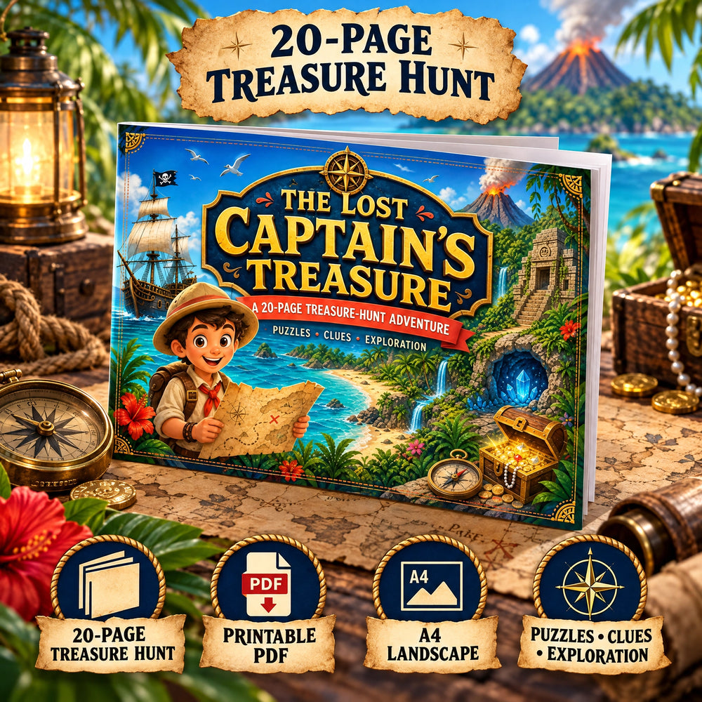 The Lost Captain's Treasure – Treasure-Hunt Adventure