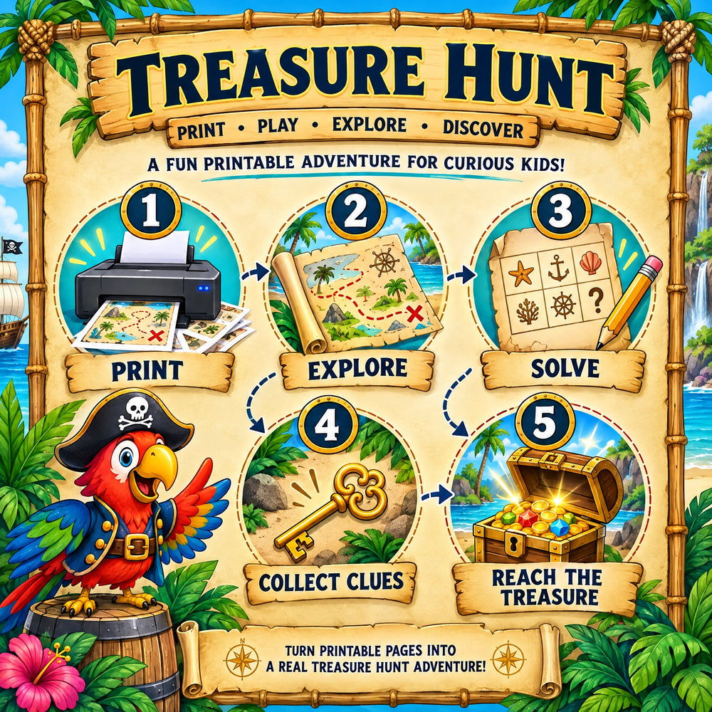 The Lost Captain's Treasure – Treasure-Hunt Adventure