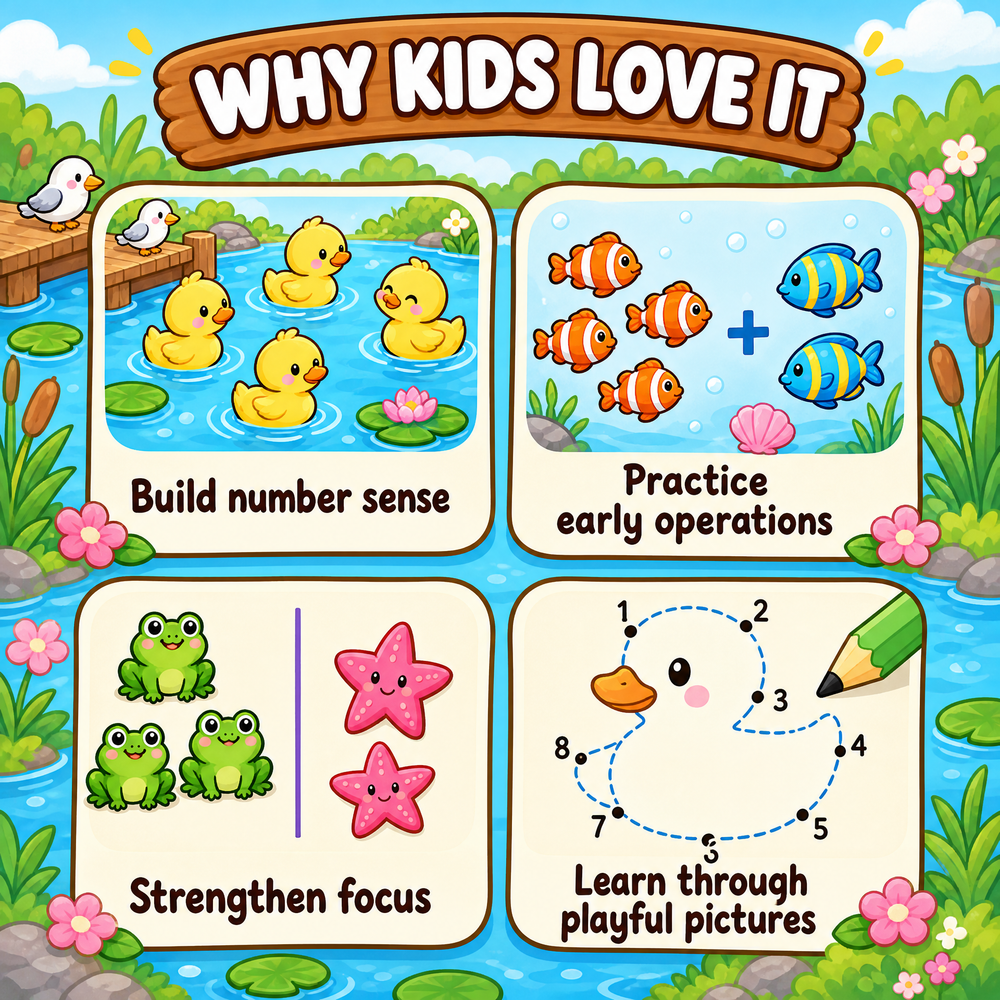 30 Fun Printable Math Activities for Kids Ages 4–7 | English Edition