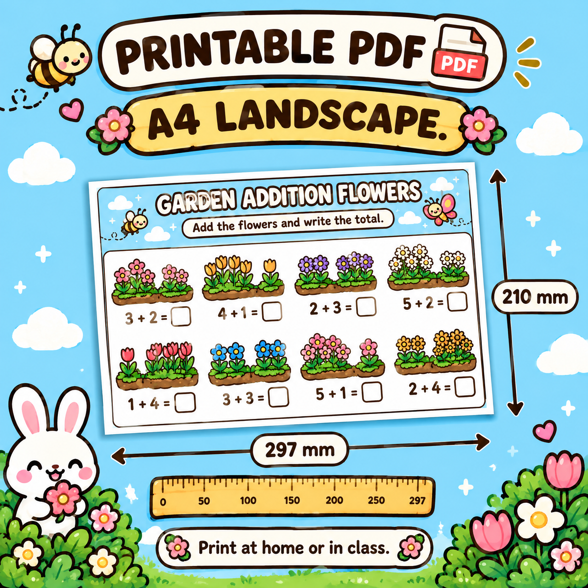 Tiny Garden Number Games – 30 Cute Counting & Math Activities