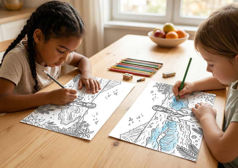 Dreamy Cozy Hawaii Coloring Book – 50+ Pages | Kids & Family Fun - real life photo 1