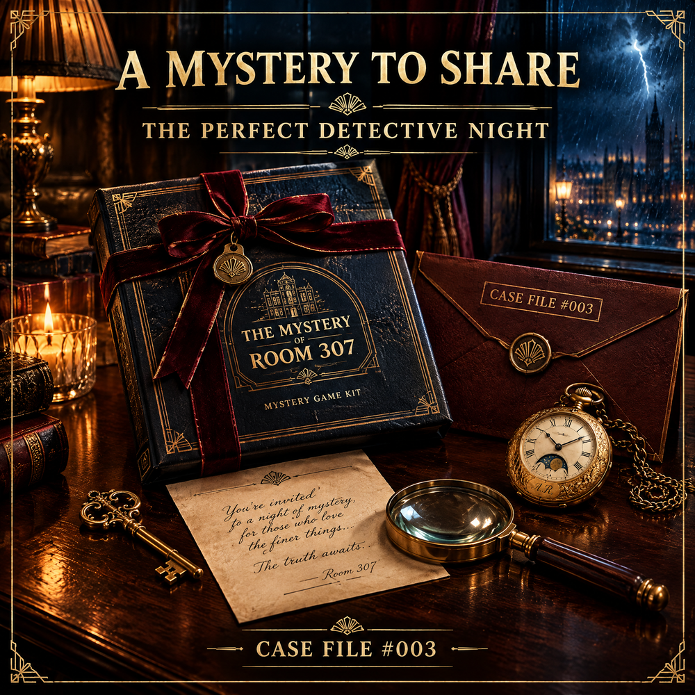 The Mystery of Room 307 — Printable Murder Mystery Game