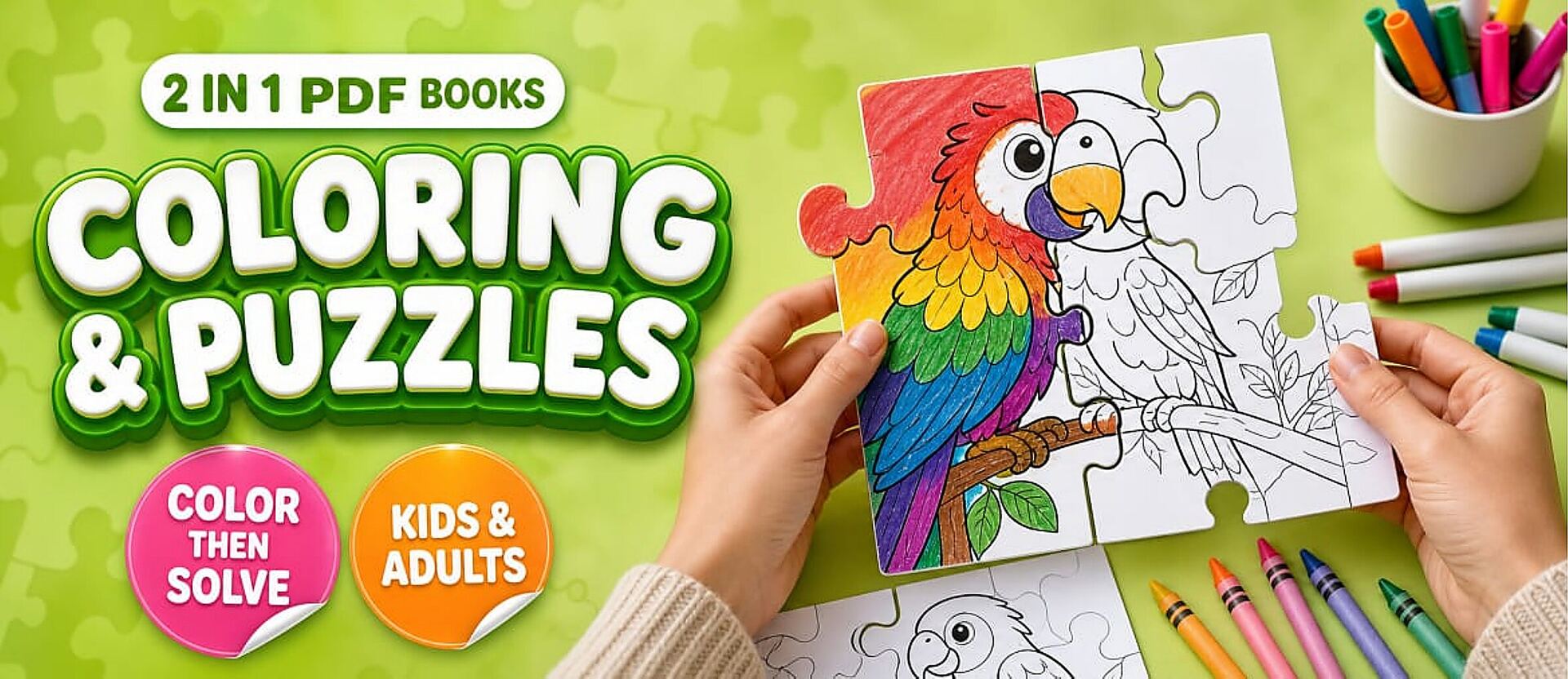 Coloring & Puzzles slide 8